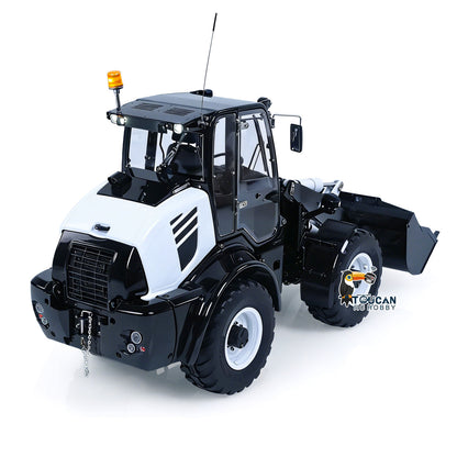 RTR LESU 1/14 Metal Remote Control Hydraulic Loader Aoue WA100M-8 4*4 RC Loading Machine Axle Lock Sound Light Flysky ST8 Radio Construction Vehicle