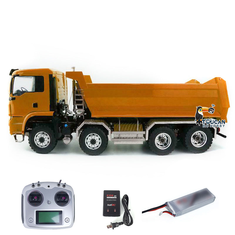 LESU 8x8 Hydraulic RC Dump Truck 1/14