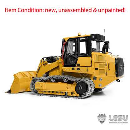 LESU 1/14 973K Hydraulic RC Loader Metal Tracked Model Without Rear Plow Openable Bucket KIT