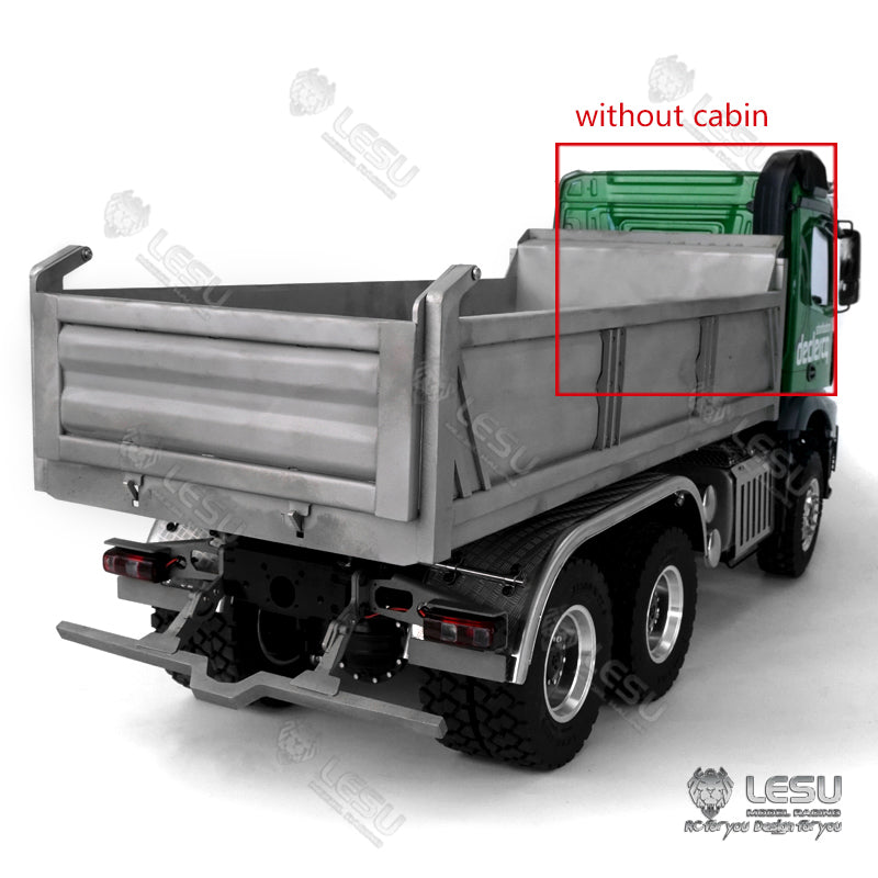 LESU 1/14 Metall 6x6 RC Hydraulische Dumper Lkw Z0009