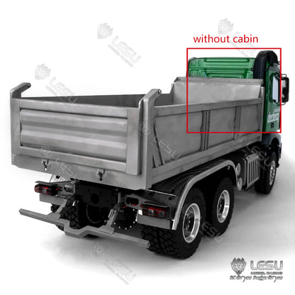 LESU 1/14 Metall 6x6 RC Hydraulische Dumper Lkw Z0009