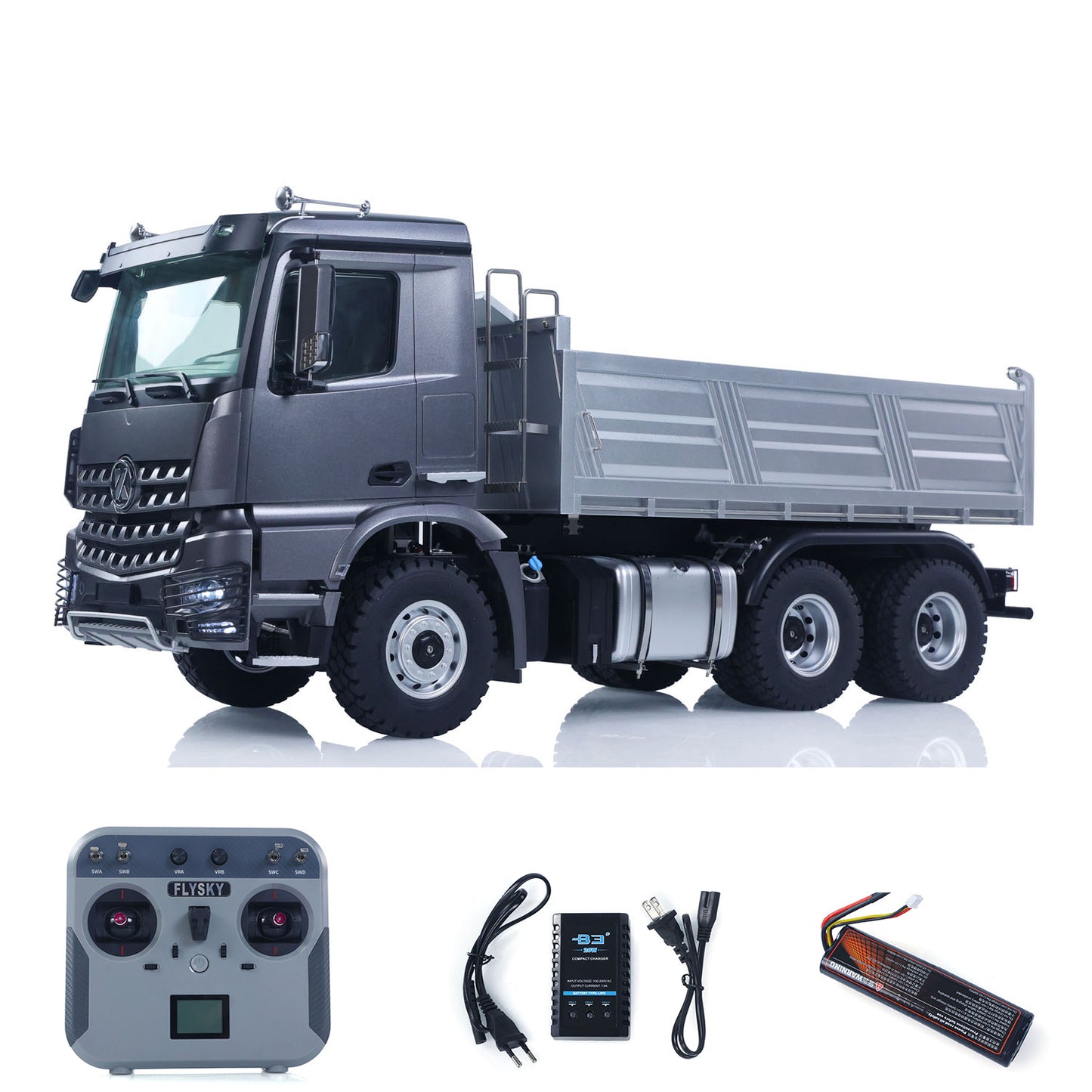 Fast Shipping New 2.4G RC Electric Lifting Dumper 5702 Model 1:14 6*6 Remote Control Tipper Lifting Rod Vehicle Sound Light Motor RTR Car Toy