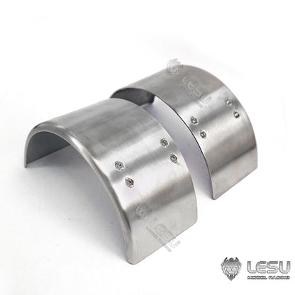 LESU Metal Mudguard for TAMIYA 1/14 DIY RC Tractor Dumper Trailer