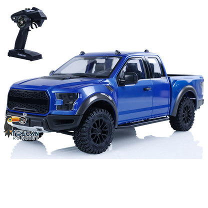 JDModel 1/10 F150 RC Racing Crawler Car Blue ARTR Version