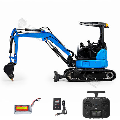 LESU Mini 1/14 RC Hydraulic Excavator PC30 Metal 6CH Valve Digger ST8 Radio Battery Lights PNP/RTR Optional Versions