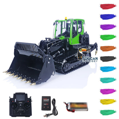 LESU 1/14 636 RTR RC Hydraulic Metal Tracked Loader B0014