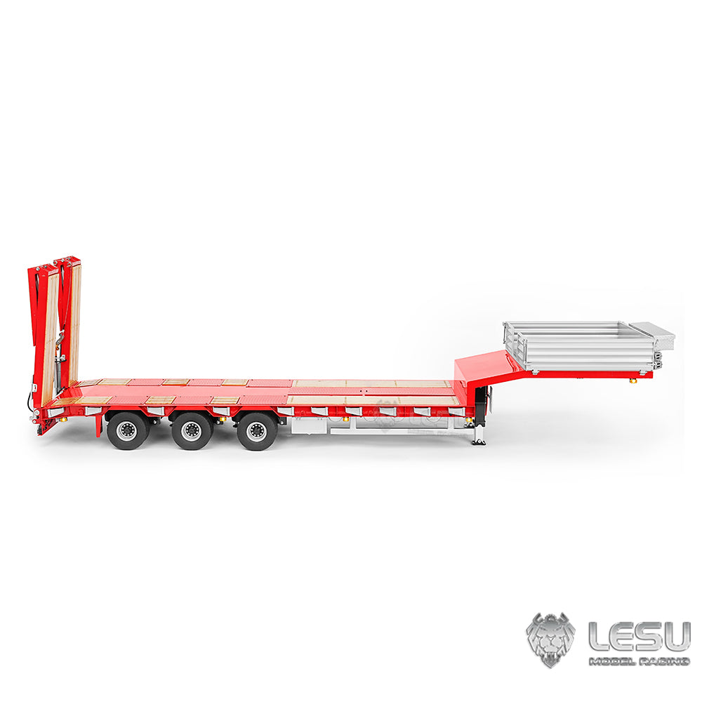 1/14 LESU Metal Trailer Hydraulic Lifting Tailboard Painted