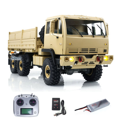 Camion militaire télécommandé CrossRC FC6 1:12 RTR 6WD Unité de fumée DIY