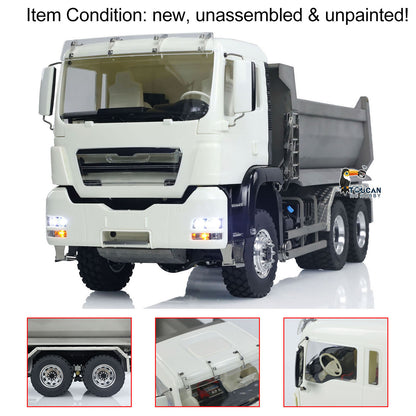 LESU Metall 1/14 6x6 RC Hydraulische Dumper Lkw Kipper 20130018