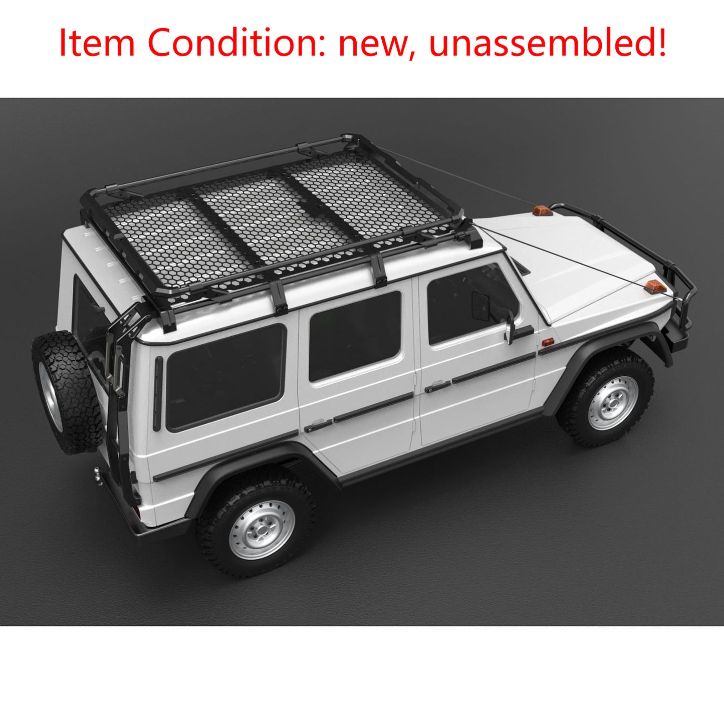 CAPO Metal 1/8 RC Off Road Car Kit Remote Control DIY Vehicle Model Differential Locks 2Speed Gearbox No Electronic Parts