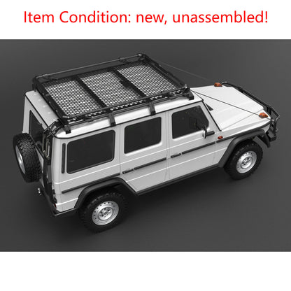 CAPO Metal 1/8 RC Off Road Car Kit Remote Control DIY Vehicle Model Differential Locks 2Speed Gearbox No Electronic Parts