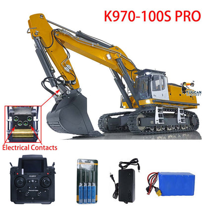 Excavatrice hydraulique en métal Kabolite K970 100S Pro 1/14 RC RTR