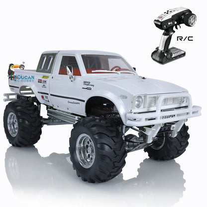 US STOCK Second Hand HG 1/10 RC Pickup Model 4*4 Rally Car Series Car Racing Crawler 2.4G RTR Motor