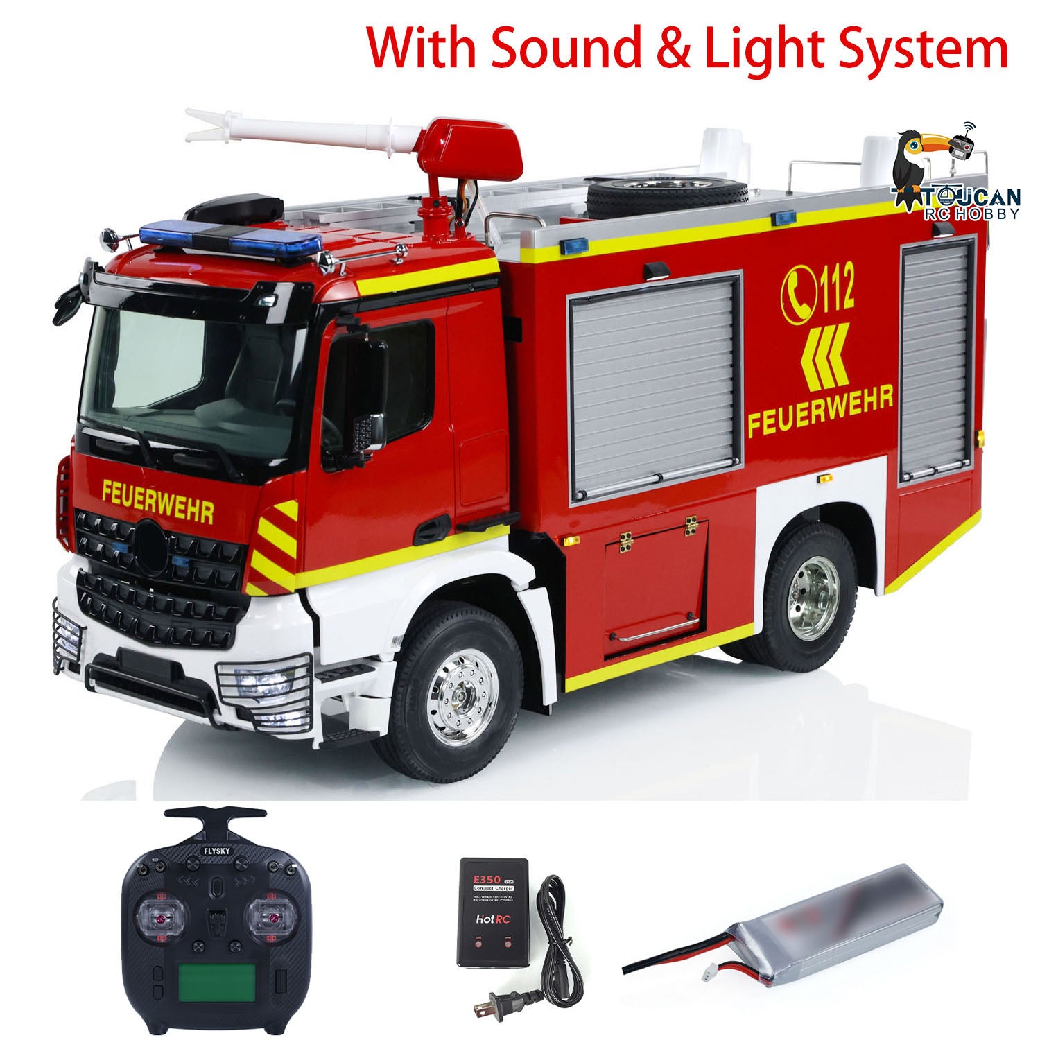 Rc fire truck on sale