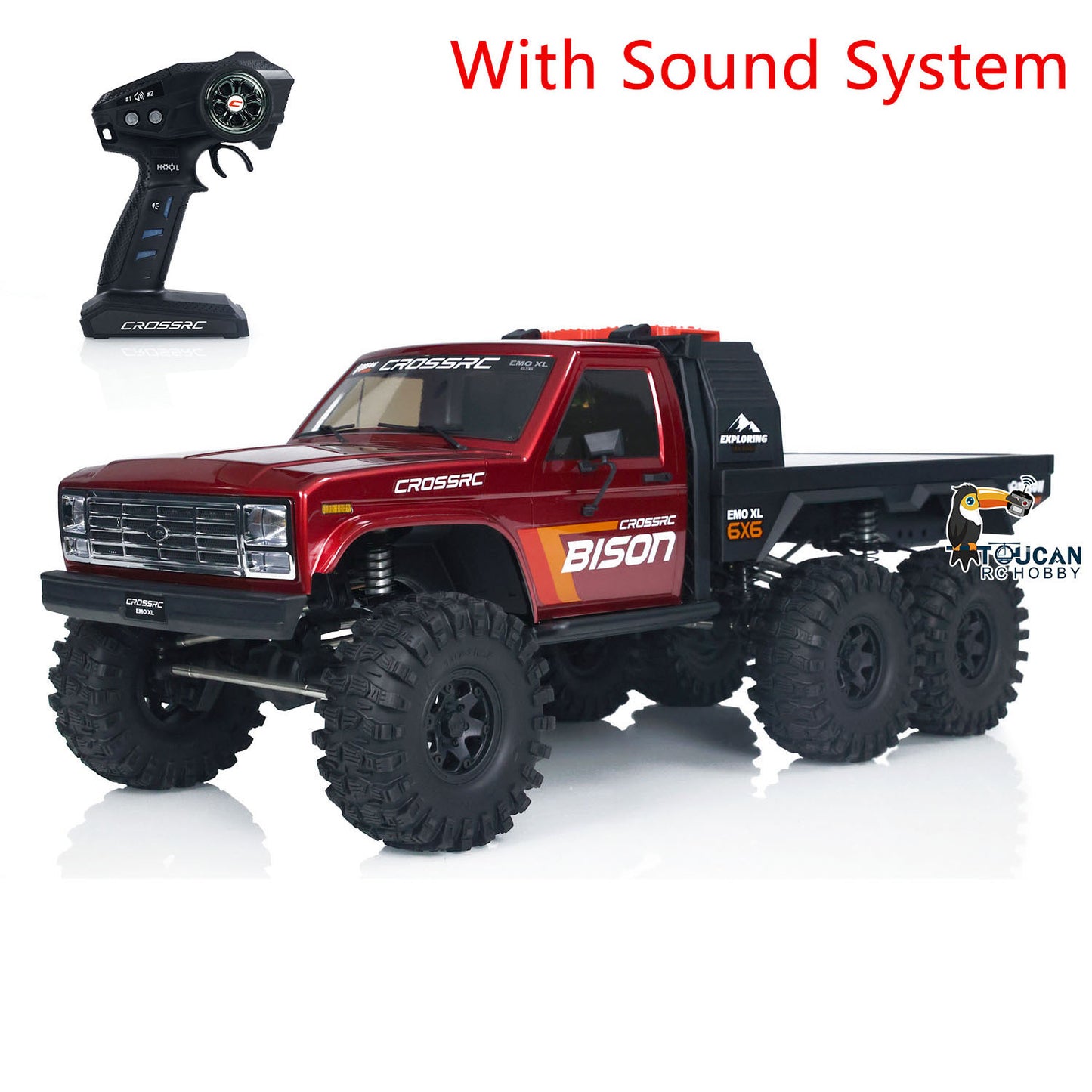 CORSSRC EMO XL 1/8 RC Crawler 6WD RC Off-road Truck