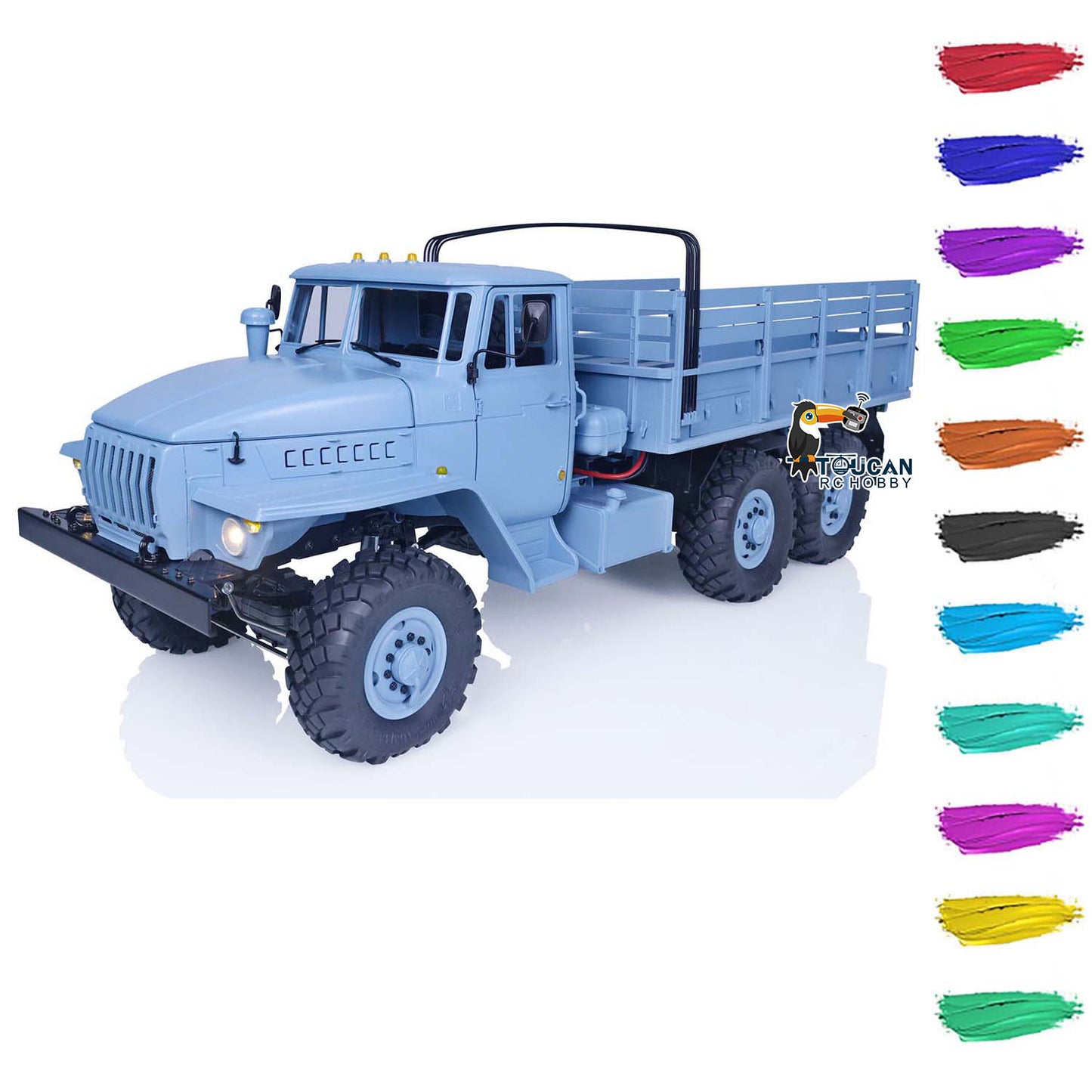 CROSSRC UC6 1/12 RC Military Truck 6WD Remote Control Car Painted Assembled PNP/RTR Optional Versions