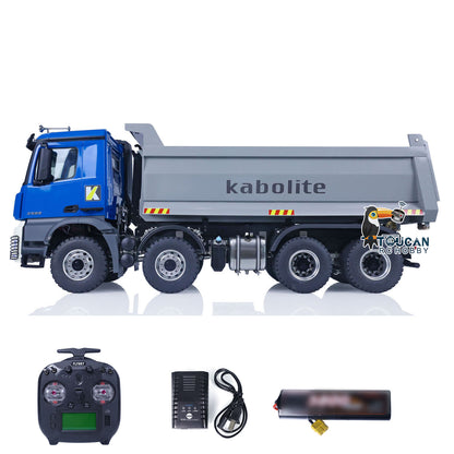 Camion à benne basculante hydraulique 8X8 RC 1/14 Kabolite K3366 RTR