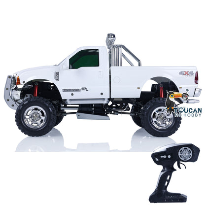 1/10 RC HG Pickup Truck P410 4*4 Rally Racing Crawler Car 2.4G Radio Motor ESC