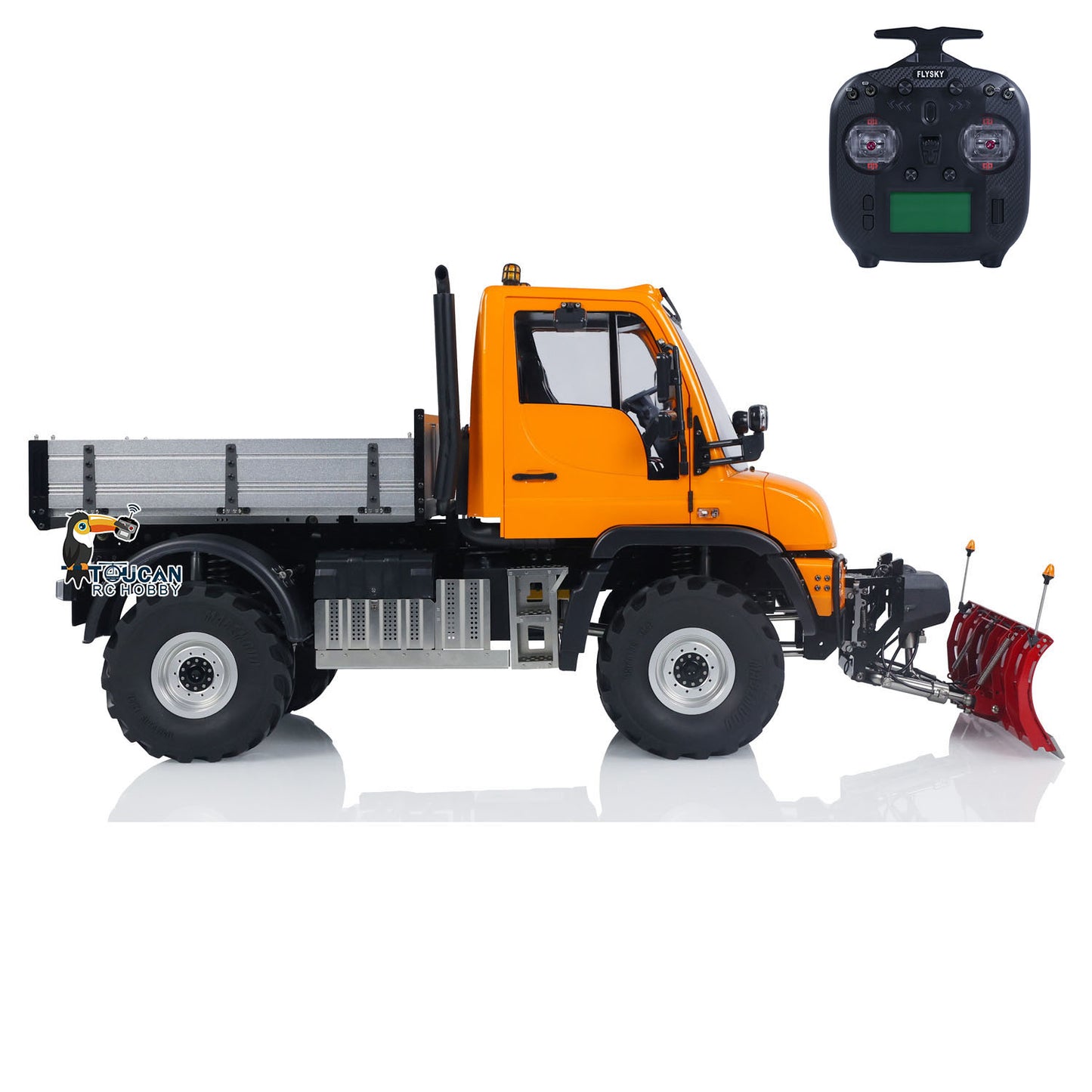 U423 1:10 4X4 Hydraulic RC Off-road Dump Crawler With Snow Blade