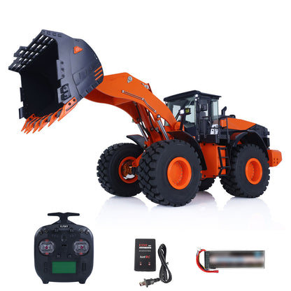 Fast Shipping 1/14 RC Hydraulic Loader for JDM 198 RTR ZW370 Construction Vehicles