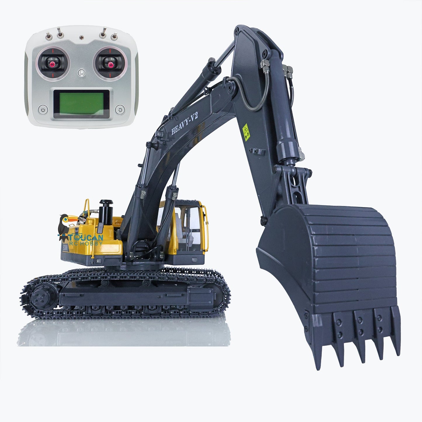 IN STOCK JDModel 1/14 360L EC360 V2 RC Hydraulic Excavator