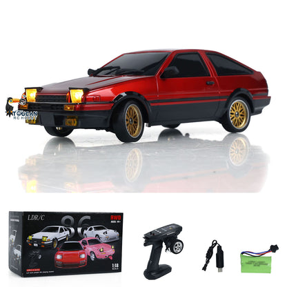 LDRC LD1801 1/18 Scale RC Drift Car RWD AE86 Ready to Run