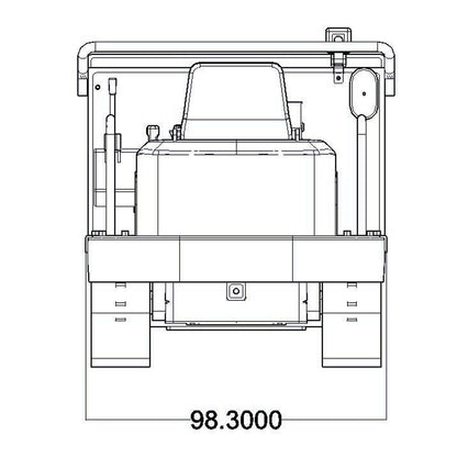 Metal 1/14 Remote Control Hydraulic Crawler Dump Truck RC Tipper Model Engineering Vehicle Light Sound Effect Flysky Radio Construction Machine