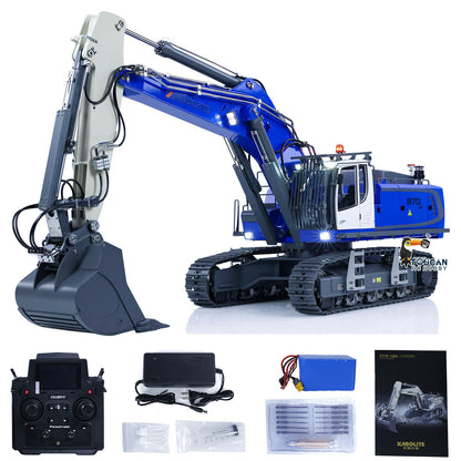 Excavatrice hydraulique en métal Kabolite K970 100S Pro 1/14 RC RTR