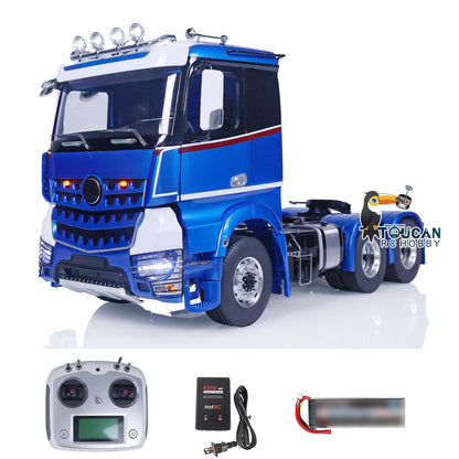 EN STOCK LESU 1/14 6x6 RC Tracteur Camion RTR Voiture Télécommandée