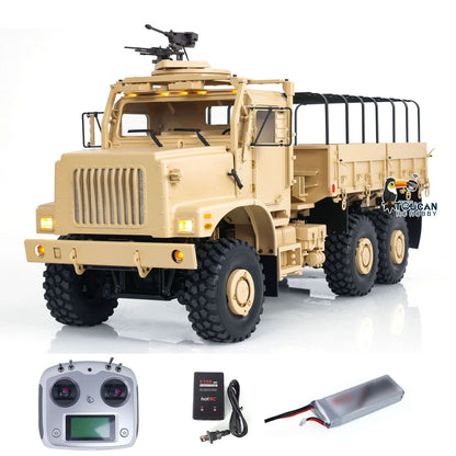 Véhicule militaire CROSSRC TC6 RTR à l'échelle 1/12, camion 6 roues motrices