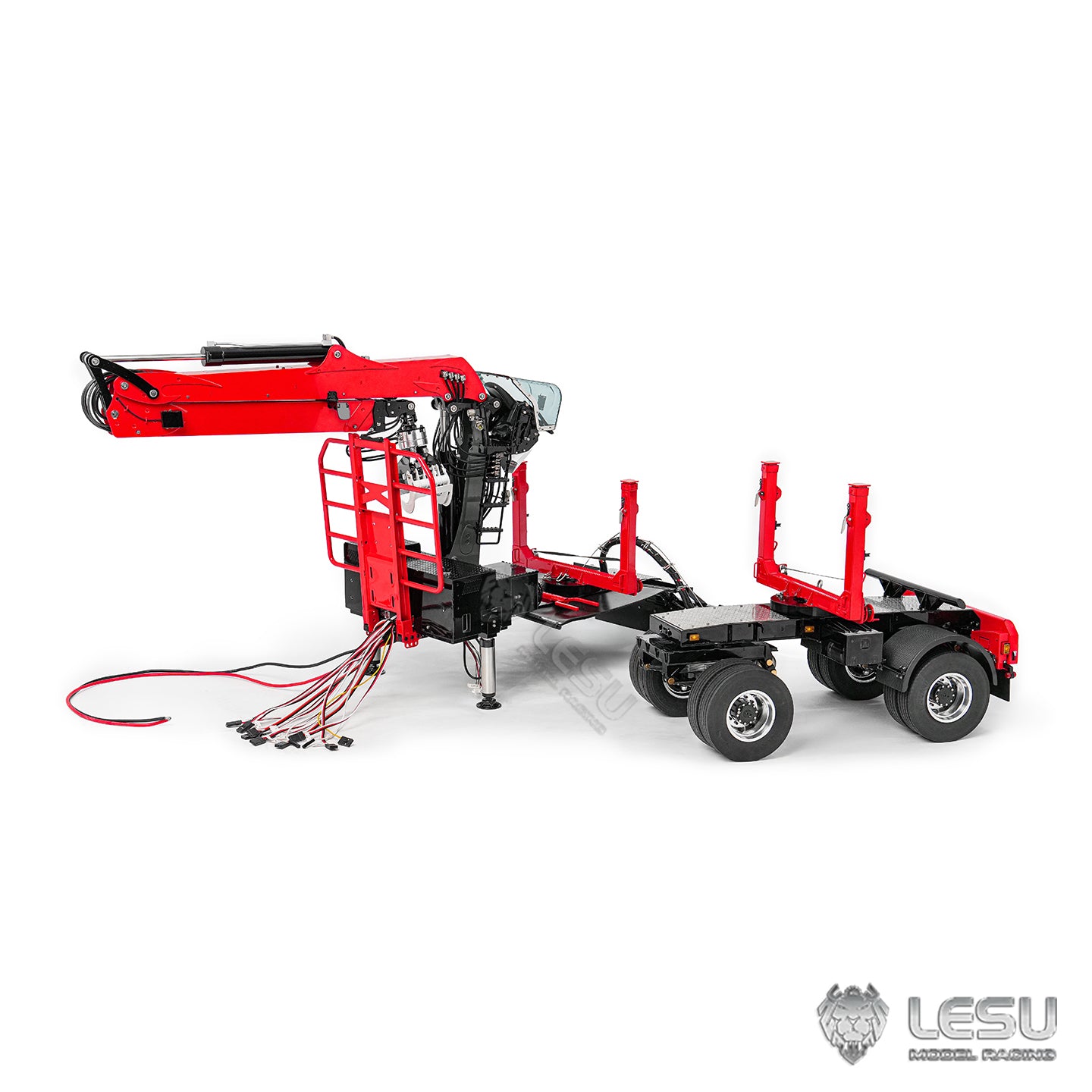 Deposit New Product Pre-order LESU 1/14 Metal Long Log Trailer RC Model