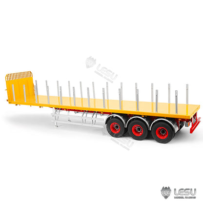 LESU 1/14 40FT Semi Metal Trailer/Unpainted