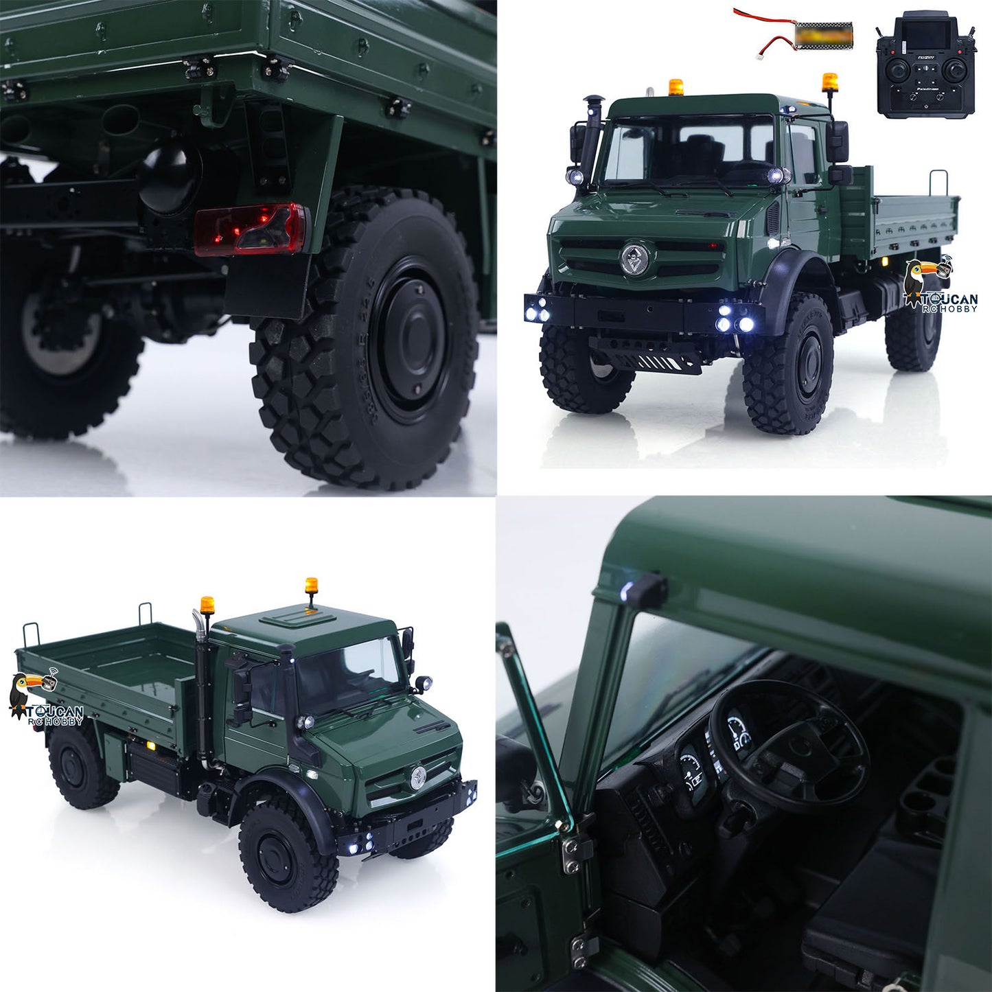 LESU U4023 1/14 Metal RC Off Road Car MT44023 Remote Control Crawler ATV Sound System Wheel Reduction Axle Lock 3Speed Gearbox