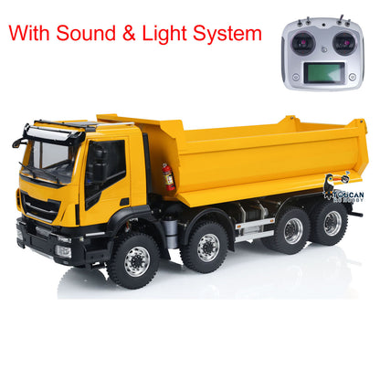 1:14 Metal RC Hydraulic Dump Truck 8x8