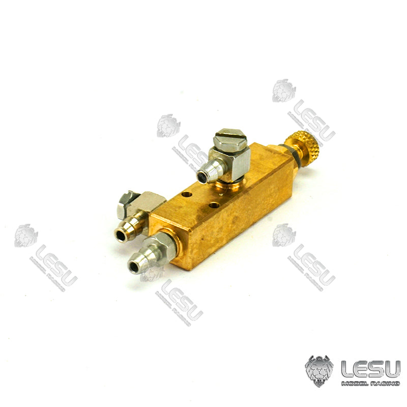 LESU Metal Regulating Relief Valve for 1/14 Hydraulic RC Truck