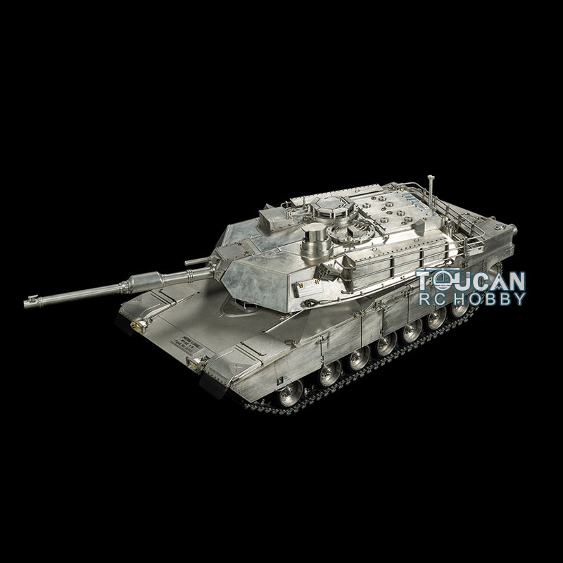 Char radiocommandé M1A2 Abrams RTR américain entièrement en métal à l'échelle 1/8 de 1 239 mm Henglong 3918