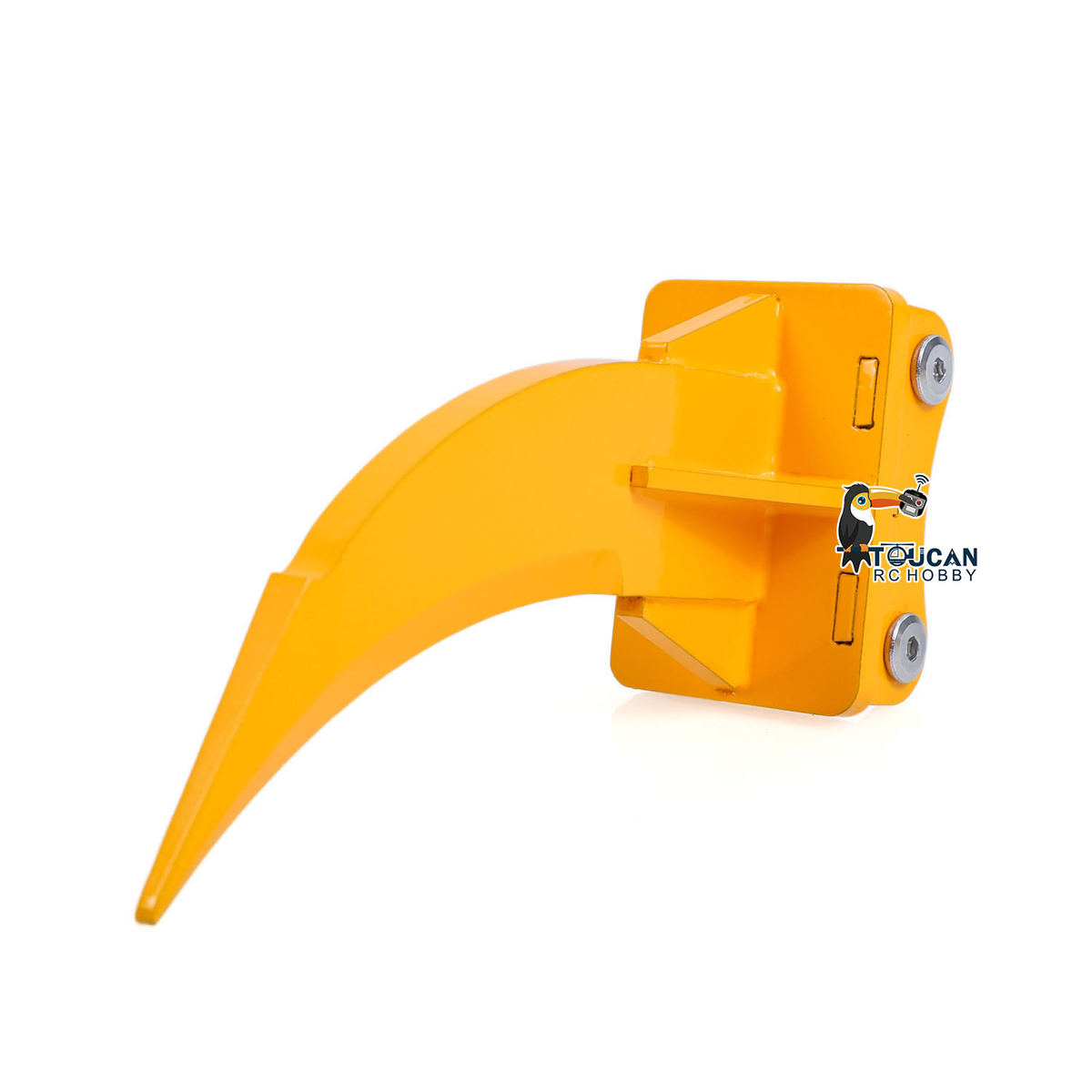 1/12 RC Hydraulic Excavator Metal Trapezoidal Bucket Narrow Toothless Toothed Grille Rake Attachment for 323GX Digger Construction Vehicle