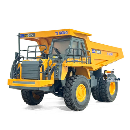 1/50 Electric Remote Control Vibrating Sand Sieve Machine 180 RC Dump Truck Loader Model Lights Sounds Half Metal Mini Gift