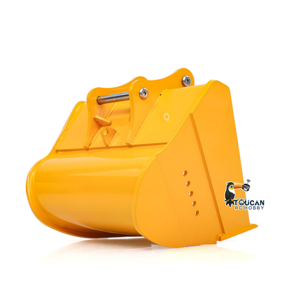1/12 RC Hydraulic Excavator Attachments Metal Electric Hammer Hydraulic Shear Grille Bucket Rake Ripper Grading Bucket Set for C395 LR976 EC650