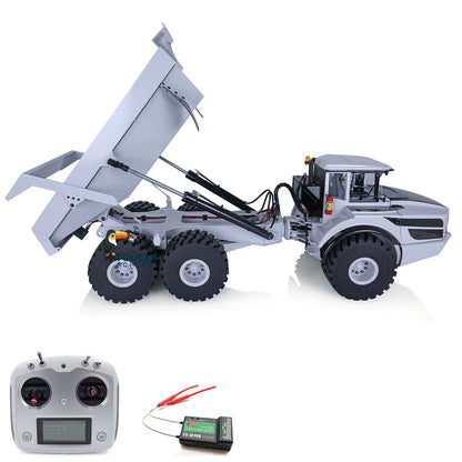 EN STOCK XDRC 1/14 PNP 6x6 Métal Hydraulique A40G RC Camion Dumper Articulé