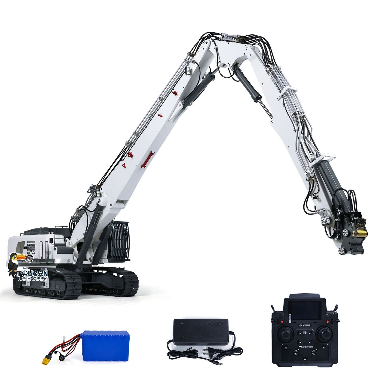 IN STOCK 1/14 K970-300 CUT RC Hydraulic Demolition Machine Metal Excavator