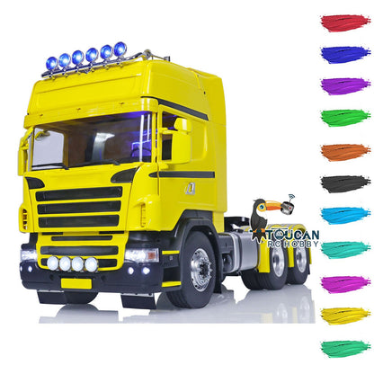 TOUCAN 6x6 RC Tractor Truck 1/14 RTR I6S Radio Control Car Model 2-speed Gearbox