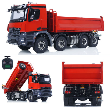 1/14 8x8 RC Hydraulische Dump TTipper Auto PNP ESC Servo