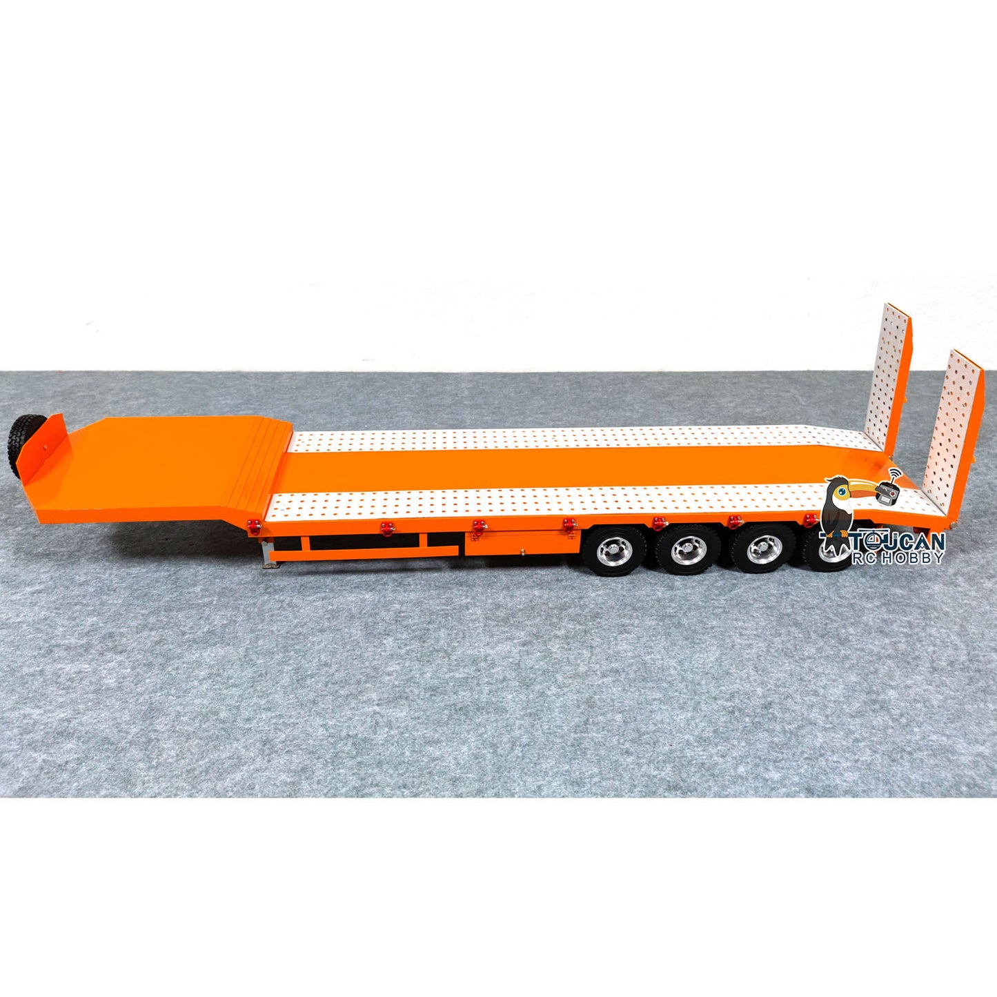 4-axle Metal Semi-Trailer for 1/14 RC Tractor Trucks