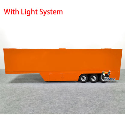 1:14 RC Mobile Bühne Fahrzeuge Fernbedienung Roadshow Anhänger Lkw Mit Lichter