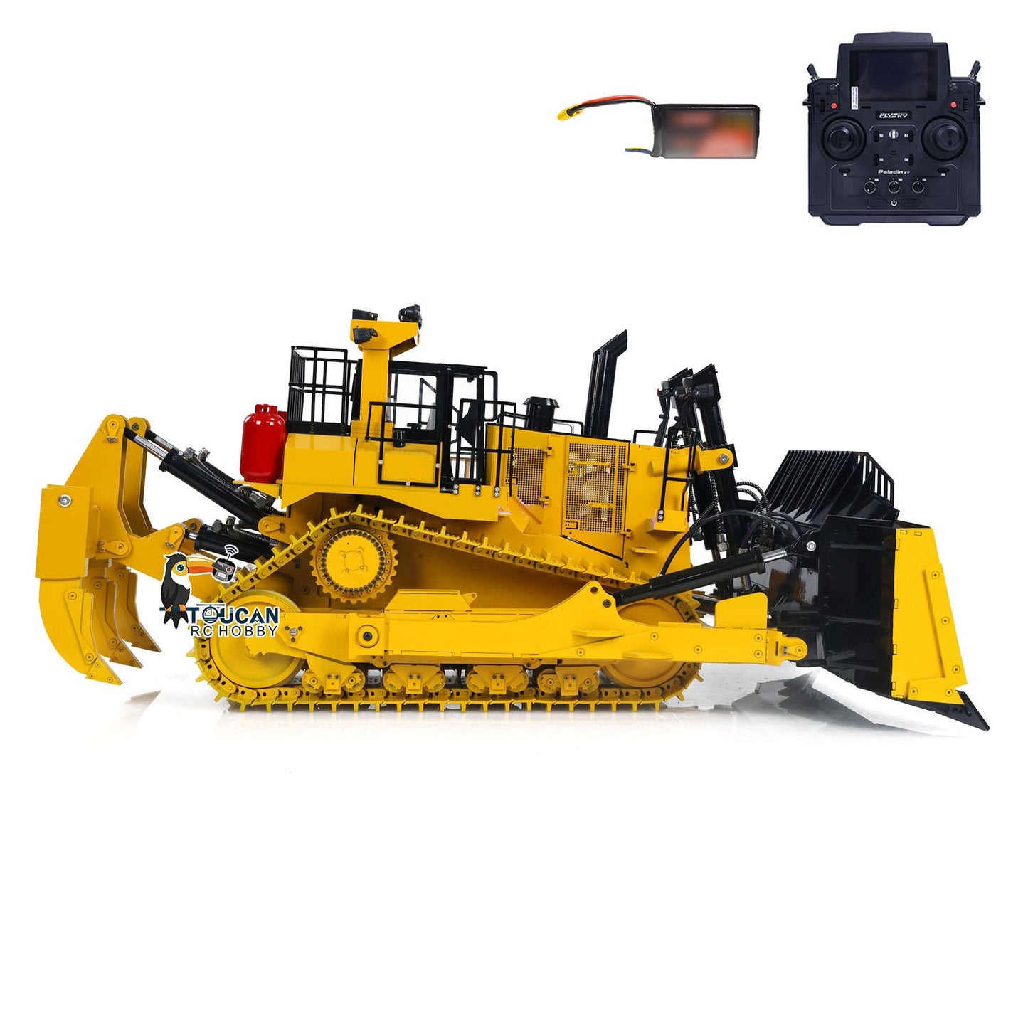 Bulldozer hydraulique RC D11T à l'échelle 1/14 RTR