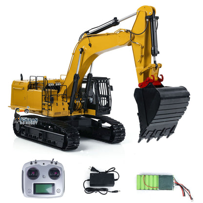 1/14 3 Arms 374F RC Hydraulic Excavator PL18EV Metal Digger Model