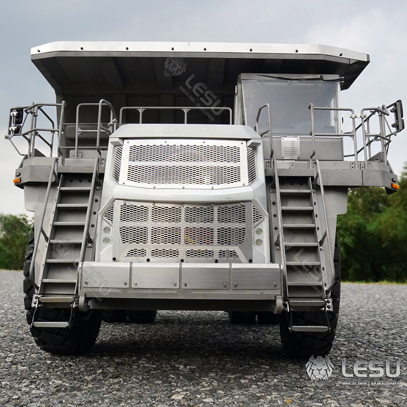 LESU 1/16 Metal Hydraulic RC Mining Dumper BogieTruck Aoue R100E