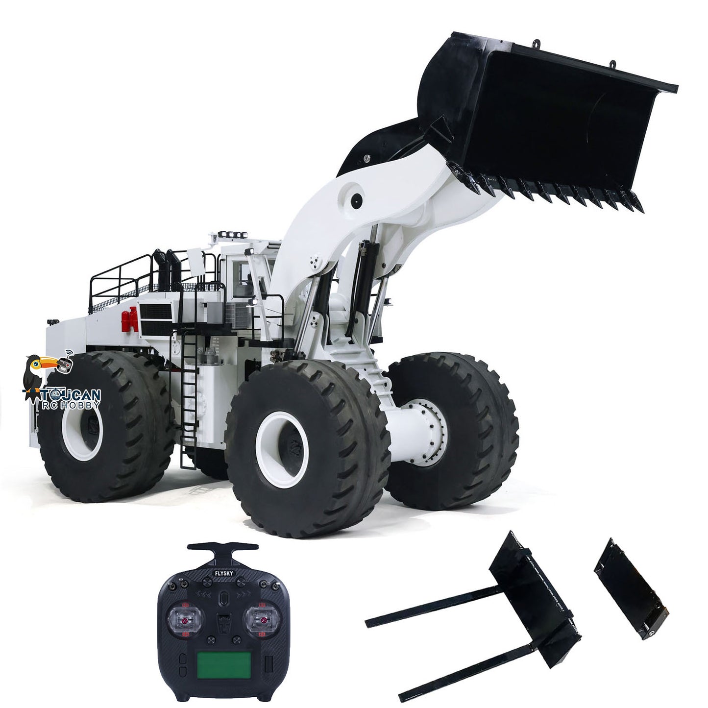 IN STOCK L2350 1/14 Heavy Duty RC Hydraulic Loader 150KG Giant Remote Control Car Model