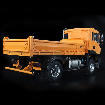 LESU 1/14 6x6 Metal TGS Dumper A/B Truck Model Light Sound Hydrualic System Motor Light Sound Opitonal Versions